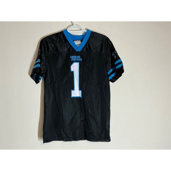 NFL-CAROLINA PANTHERS-CAM NEWTON JERSEY-SIZE YOUTH XL (16/18.) NFL PLAYERS-#1 - Picture 1 of 7